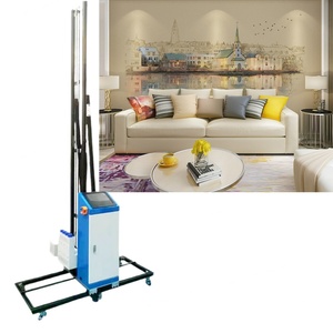 เครื่องพิมพ์ผนัง 3 มิติ Xbh ขนาด 162x84x68 ซม. แบบอิงค์เจ็ท UV อัตโนมัติ สำหรับพิมพ์บนกระจก พีวีซี กระเบื้อง โลหะ ความละเอียด 2400 จุดต่อนิ้ว หลายสี - Product Image 1