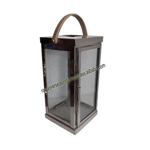 Linterna decorativa al por mayor de acero inoxidable de la mejor calidad para eventos en interiores y exteriores y decoración de bodas - Product Image 3