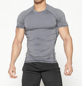 Mens Compression Performance Shirt Running Clothes Quick Dry Athletic Gym Training Fit Base <b>Layer</b> Lightweight <b>Top</b> - Product Image 1