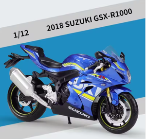 Modelo de Motocicleta MSZ1:12 2018 Suzuki GSX-R1000 - Construcción de Acero y Plástico de Grado Industrial/DIY Personalizable OEM/ODM - Product Image 3