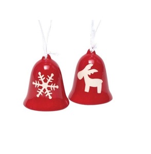 Christmas <b>Tree</b> Hanging Decoration Set of 3 Metal Start <b>Tree</b> and Heart Shaped Red Painting design - Product Image 3