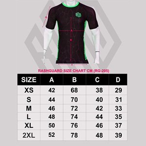 Hombres transpirable Jiu Jitsu Rashguard sublimación completa impresa MMA Gymwear manga corta Fitness entrenamiento diseño - Product Image 6