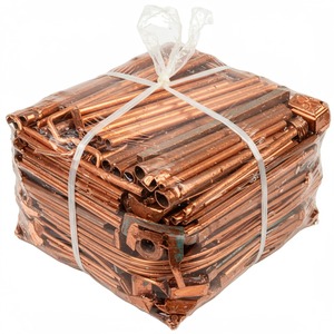 Chatarra de cobre rojo brillante, superficie reciclada limpia, pintura libre, óxido de aceite, alta pureza, origen de Tailandia 99.9% para la fabricación de fundición - Product Image 6