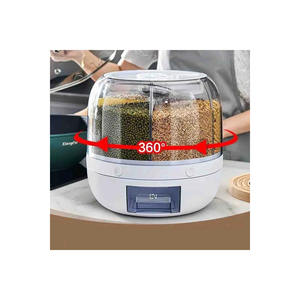 Recipiente de almacenamiento de alimentos de acrílico blanco Wo Gourmet para legumbres, capacidad de 1-2L, 1 pieza - Product Image 3