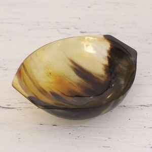 ชามฮอร์นทำด้วยมือสินค้าขัดสูงสำหรับโรงแรมบ้านร้านอาหารโต๊ะตกแต่งใช้แตรอินเดีย - Product Image 4