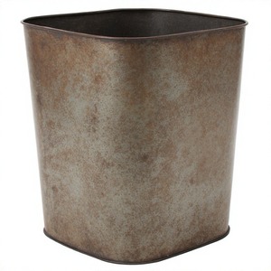 Jardinera de latón ancho TranquilPot para palmeras de interior y decoración floral para el jardín del hogar Maceta de metal antiguo para uso decorativo - Product Image 3