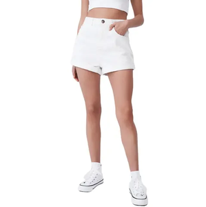 Pantalones cortos de chándal para mujer, diseño de algodón personalizado, tela de secado rápido transpirable de alta calidad, ropa informal de verano para gimnasio, colores de logotipo personalizado - Product Image 6