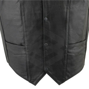 Gilet en cuir 100% de qualité pour hommes Vêtements à la mode et respirants à prix raisonnable pour l'hiver - Product Image 6