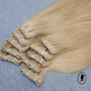 Extensiones de Cabello Virgen Vietnamita, Doble Trama a Máquina, Paquetes de 100g, Cutícula Alineada, Listo para Permanente, Todos los Colores, Ondulado de 12 Pulgadas - Product Image 2