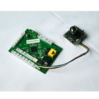 Interphone Pcb Voip Sip Module Téléphone Industriel Poe Carte Mère Pcba 2 Voies Voix Audio Vidéo Cartes de Téléphone Avec Caméra Mic SPK
