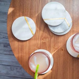 Modern Stone <b>Coasters</b> for Home Use High Quality Kitchen Tabletop Decorative Mats Pads Classic Style Wholesale Handmade <b>Coasters</b> - Product Image 6