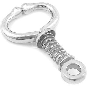 ShanBro HK-486 High Quality Stainless Steel Bull <b>Nose</b> Holder with <b>Long</b> Spring Loaded Veterinary Instruments for Diagnosis - Product Image 3
