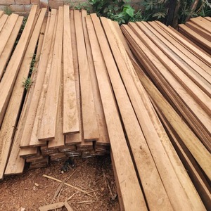 Composants de meubles haut de gamme en bois de fer noir et bois noir d'Afrique de l'Ouest, qualité A, longueur 3m, diamètre 60cm - Product Image 4