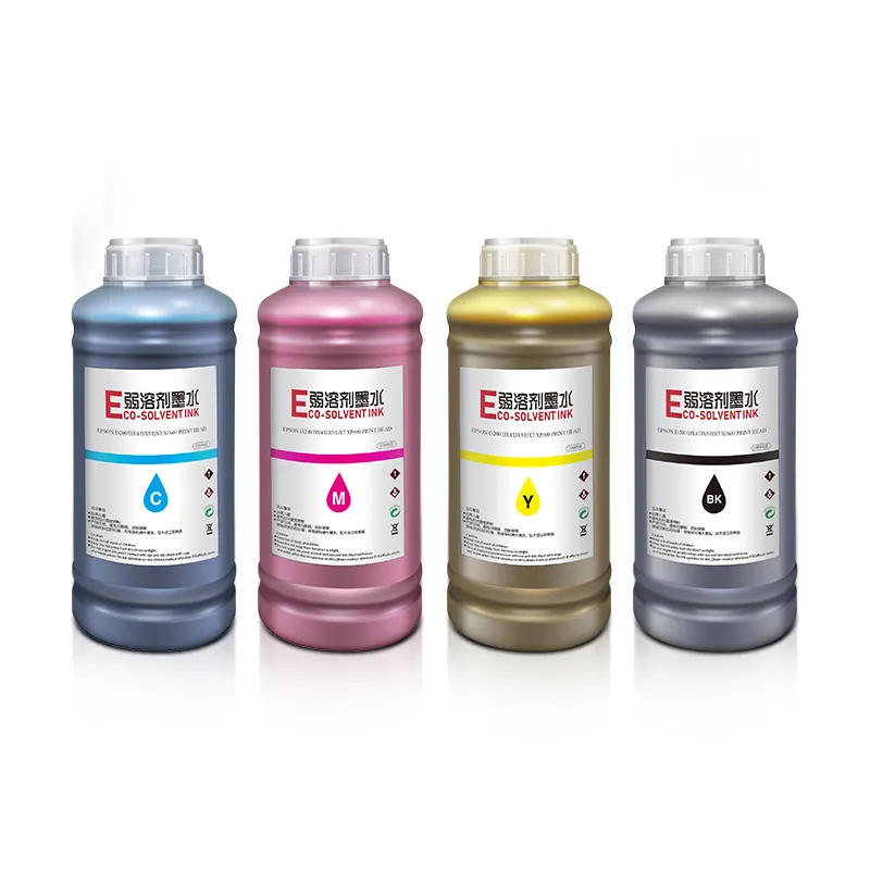 premium super quality Eco solvent ink for indoor and outdoor printing materials xp600 dx5 TX800 i3200 eco solvent printer