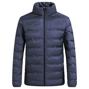 Nouveau chaud hommes doudoune légère hommes mode manteau à capuche Fit manteau rembourré Outwear court veste légère - Product Image 1