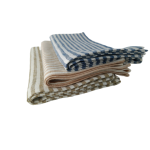 Bán buôn bền vững sọc thêu khăn ăn chất lượng cao 100% Linen dùng một lần Home & trang trí ngoài trời với thấp moq - Product Image 5