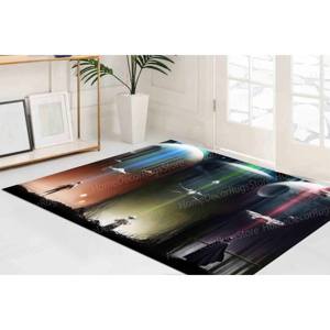 Tapis Star Wars, meilleur tapis de film, tapis spatial, tapis imprimé, tapis fin non tissé - Product Image 5