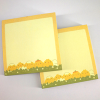 Blocs-notes autocollants Kawaii personnalisés 4x6 pouces à faible MOQ pour promotion, fournisseur en gros de papeterie