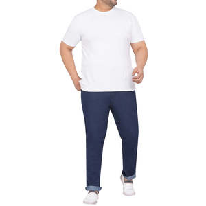 Pantalones vaqueros listos para enviar para hombre, pantalones ajustados, pantalones vaqueros ajustados para hombre, Pantalones rectos de cintura alta para hombre, precio razonable - Product Image 2