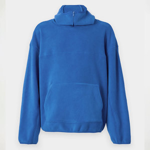 Sudaderas con capucha de forro polar personalizadas para hombre, estilo ninja, de doble capa, talla grande, con cremallera completa, tipo balaclava - Product Image 3