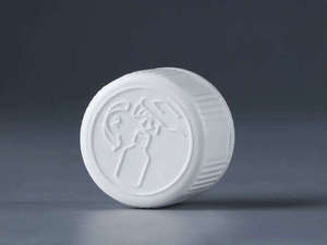 Tapón de Botella de HDPE Ecológico de Color Azul Blanco de 100 ml con Tapa de Rosca Abatible de Colores para Botellas de Cuidado Personal y Cosméticos - Product Image 2