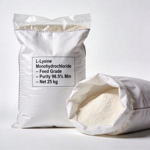 Clorhidrato de L-Lisina 98.5% en Polvo de Grado Alimenticio para Aves de Corral, Ganado y Cerdos - Product Image 5