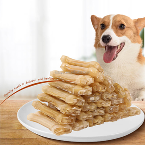 B2B Großhandel Reine Rohhaut-Hundekauknochen Proteinreiche Knochenförmige Leckerlis - Product Image 4