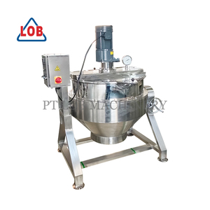 Olla planetaria encamisada LOB 500L adecuada para industrias como la de la elaboración de queso y mayonesa - Product Image 2