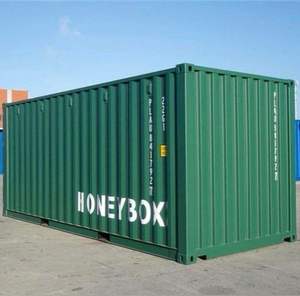 Dry <b>Container</b> 20ft 74.4 CUM Capacity Green Shipping <b>Container</b> for Sale - Product Image 5