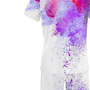 Pantalones cortos de salón con gráfico de sublimación para hombre, pantalones cortos de sublimación personalizados a todo color, pantalones cortos atléticos de poliéster estampados para hombre - Product Image 6