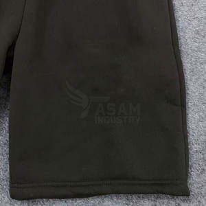 <b>Men</b>’s Double Waist Shorts Comfortable <b>Stretchy</b> Gym Workout Running Fitness Wear Double Waist Shorts - Product Image 5