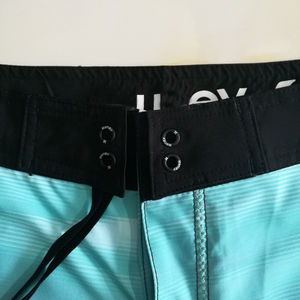 Pantalones cortos de malla de sublimación con estampado completo para hombre de alta calidad, cintura elástica transpirable con diseño de patrón sólido de bolsillo - Product Image 5