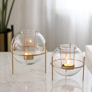 Top Selling Candle Stand Arrival the Round Aluminum Casted Gold Finished candle Holder Decorative Wedding Candle Stand Holder - Product Image 6