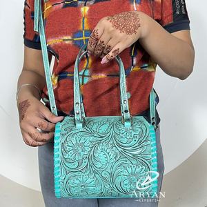 กระเป๋าดัฟเฟิลกระเป๋าหนังวัวขนาดเล็กมีซิปจับกระชับมือจุของได้มากหนังแท้ใช้งานได้เยอะทันสมัย - Product Image 1