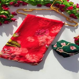 Saree culturel indien d'excellente qualité Saree de luxe pour la mariée et le festival disponible à un prix abordable - Product Image 4