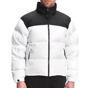 2025 Logo personnalisé hiver nouveau blanc gonflé hommes costume bulle manteau doudoune veste personnalisée haute qualité bulle veste - Product Image 1