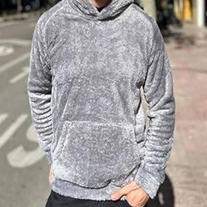 Sudadera con capucha con estampado de soplo y bordado personalizado de alta calidad para hombres Sudaderas con capucha y sudaderas de hombre en blanco de gran tamaño French Terry - Product Image 5