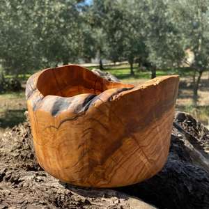 Ensaladera de madera natural para verduras frescas, aperitivos de frutas, pasta y mesa de comedor familiar - Product Image 4