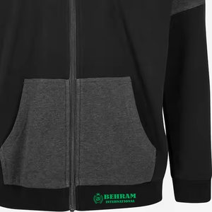 Sweat-shirts à capuche zippés pour hommes de bonne qualité, 100 % coton molletonné/éponge française, séchage rapide, respirants, faible MOQ, tendance - Product Image 2
