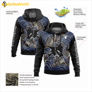 SAMAVIA Custom Logo Printed <b>Men's</b> Sporty <b>Hoodie</b> and Sweatshirt Set Fashionable Sublimation Summer Wear <b>for</b> Gym & Outdoor - Product Image 5