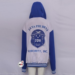 เสื้อฮู้ดสำหรับผู้หญิงเสื้อฮู้ดสำหรับผู้หญิงขนาดใหญ่พิเศษเสื้อ Zeta Phi Beta ออกแบบได้ตามต้องการ - Product Image 4