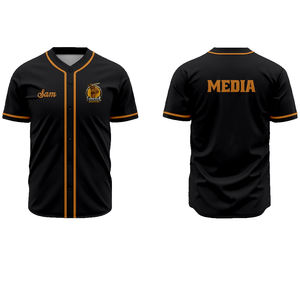 เสื้อเบสบอลกระดุมเต็มพิมพ์ซับลิเมชันออกแบบได้ตามต้องการ - Product Image 1