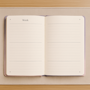 Labon hoa oải hương màu hồng ADHD kế hoạch bạc sao bìa cứng Gradient vải Bìa hàng ngày tập trung Tạp Chí cho phụ nữ neurodivergent sử dụng - Product Image 3