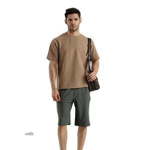 เสื้อยืดผ้าซาตินระบายอากาศลำลองสำหรับผู้ชายในฤดูร้อน - Product Image 1