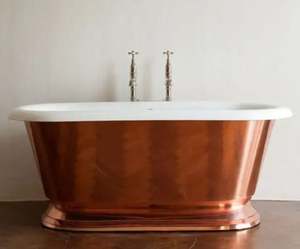 Bañera de Cobre Puro Hecha a Mano con Patas de Cabra a Precios Accesibles y al por Mayor, Bañera de Latón, Bañera de Cobre para Villa de Lujo - Product Image 6