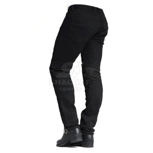Jean droit taille haute pour homme, idéal pour l'extérieur, marque privée, délavé, de bonne qualité - Product Image 3