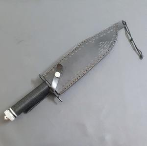 Cuchillo de Supervivencia para Exteriores de 12 Pulgadas, el Más Demandado |   Cuchillo de Hoja Fija de Acero de Dos Tonos con Mango Texturizado Tipo Sawback - Product Image 6