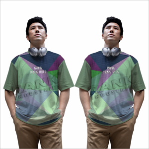 เสื้อยืดพิมพ์ลายผ้าฝ้าย 100% สำหรับผู้ชาย ขายดีที่สุด ผลิตในปากีสถาน ส่งตรงจากโรงงาน ทรงหลวม - Product Image 3