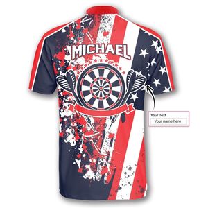 Maillot de sublimation de jeu de fléchettes professionnel Tissu léger à séchage rapide pour les matchs de club et les séances d'entraînement - Product Image 3