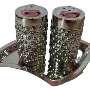 Modern Stainless Steel <b>Salt</b> & Pepper <b>Shaker</b> customized design home and hotel decorative item for Hotels and Kitchen - Product Image 1